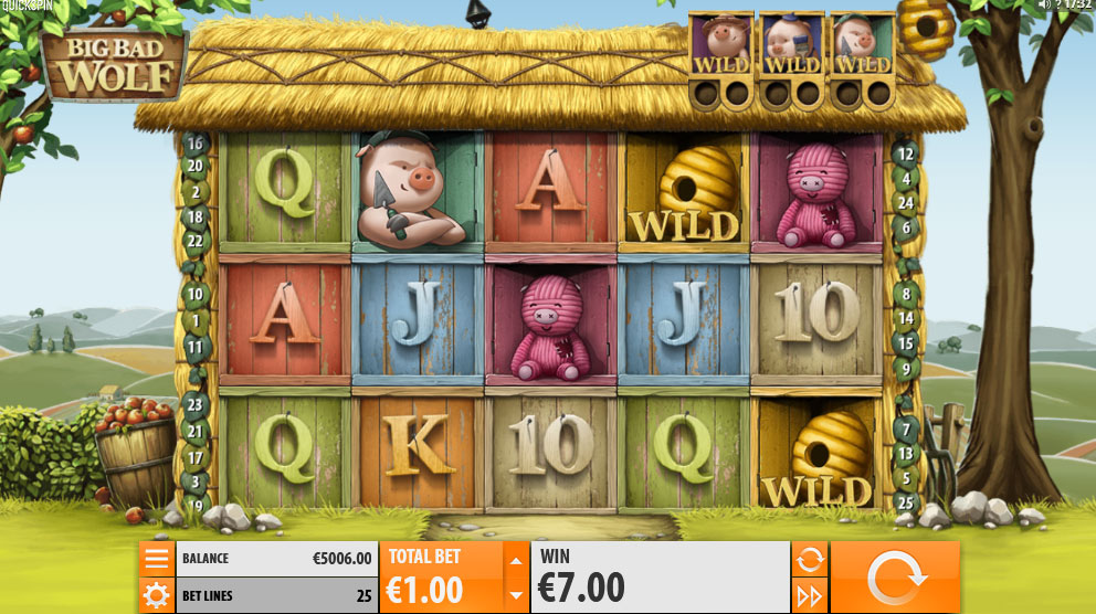 Игровой автомат Big Bad Wolf демо. 